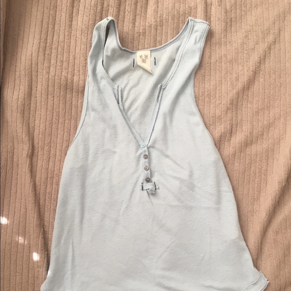 Free People tank top.